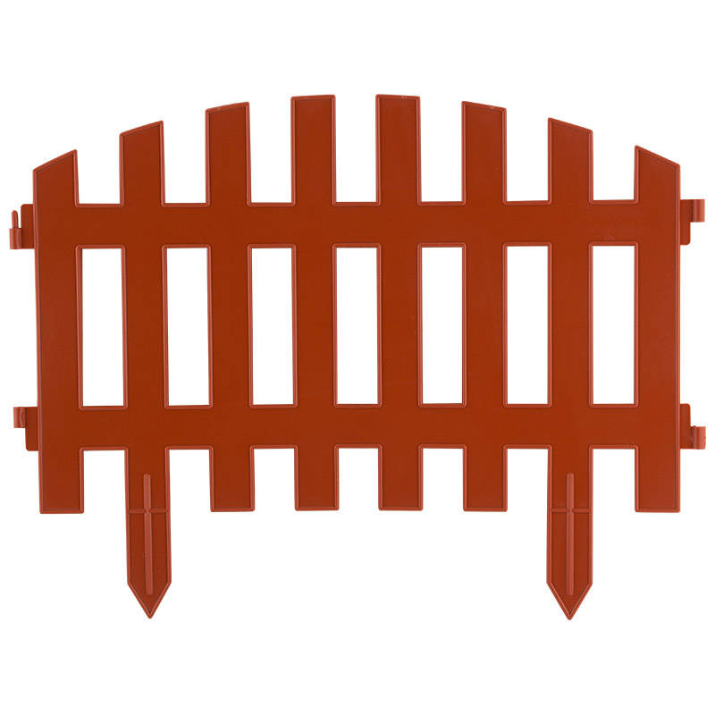 Забор декоративный RENESSANS терракот (5 секций) (007275)