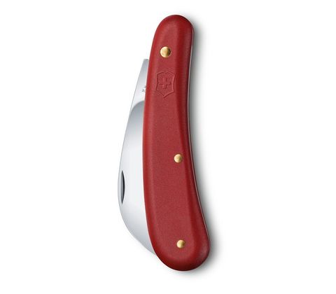 Нож Victorinox Pruning Knife, 110 мм, 1 функция, красный, блистер (1.9301)