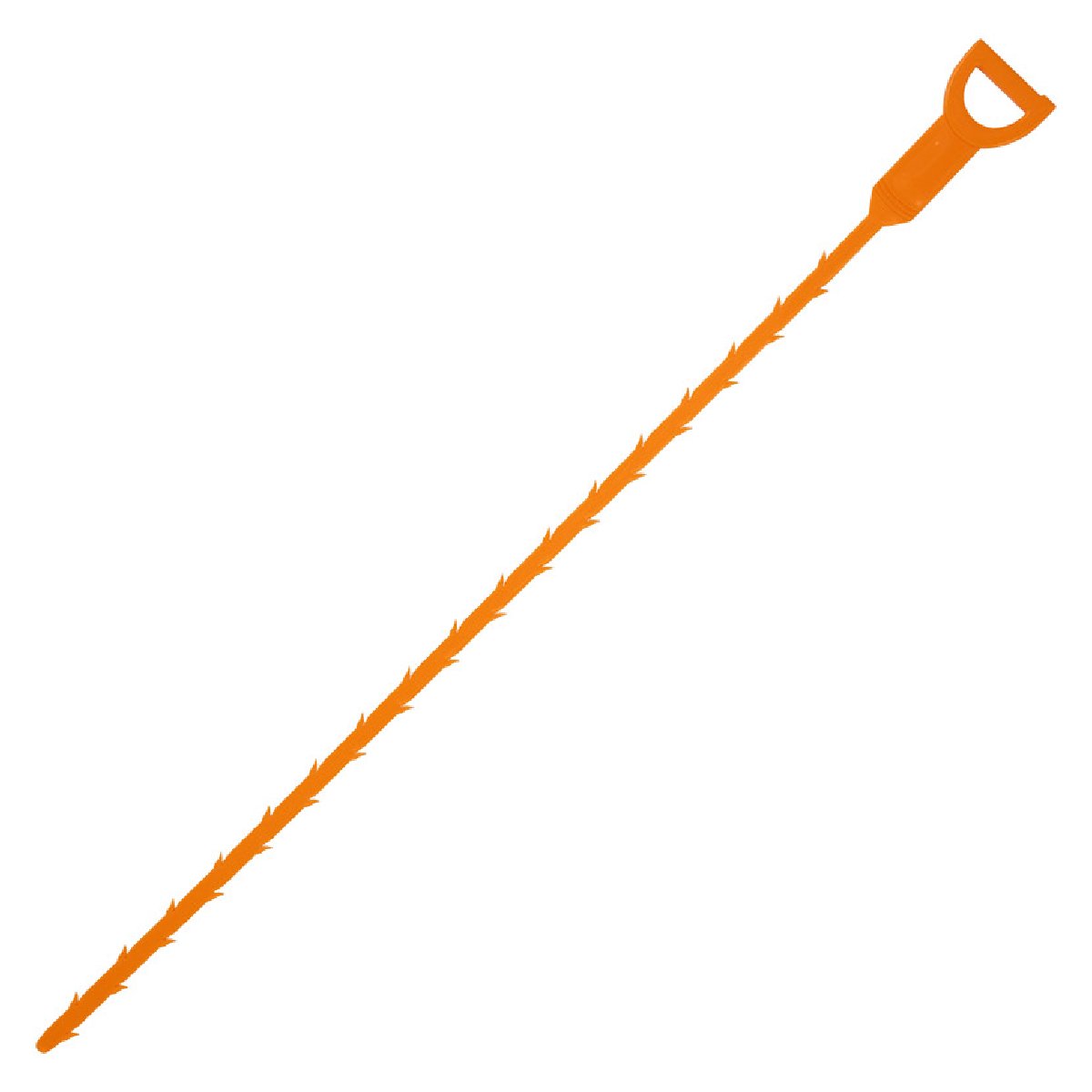 Трос для прочистки труб для раковины, 50 см, пластмасса (103718)