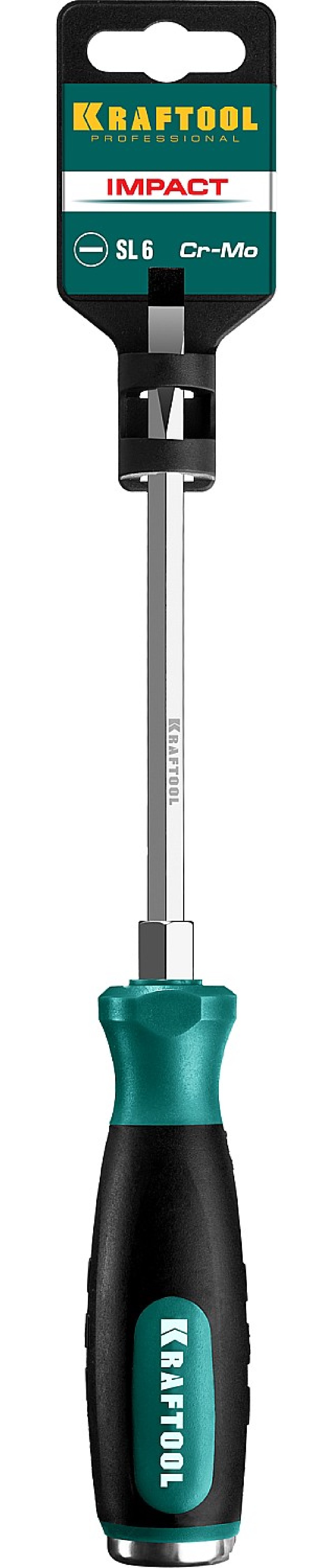 KRAFTOOL SL6х125мм, отвертка ударная X-DRIVE PLUS (250033-6)