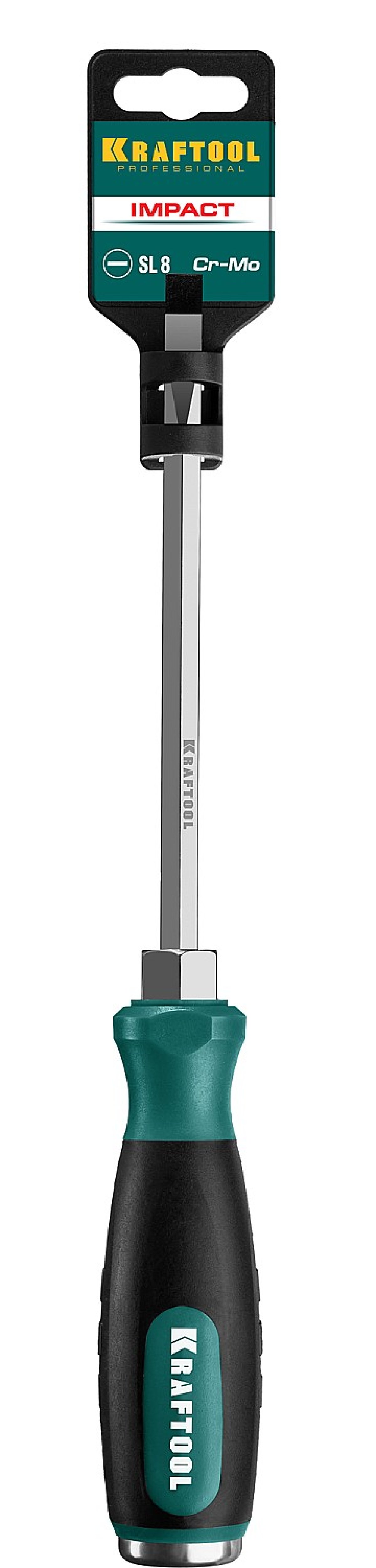 KRAFTOOL SL8х150мм, отвертка ударная X-DRIVE PLUS (250033-8)