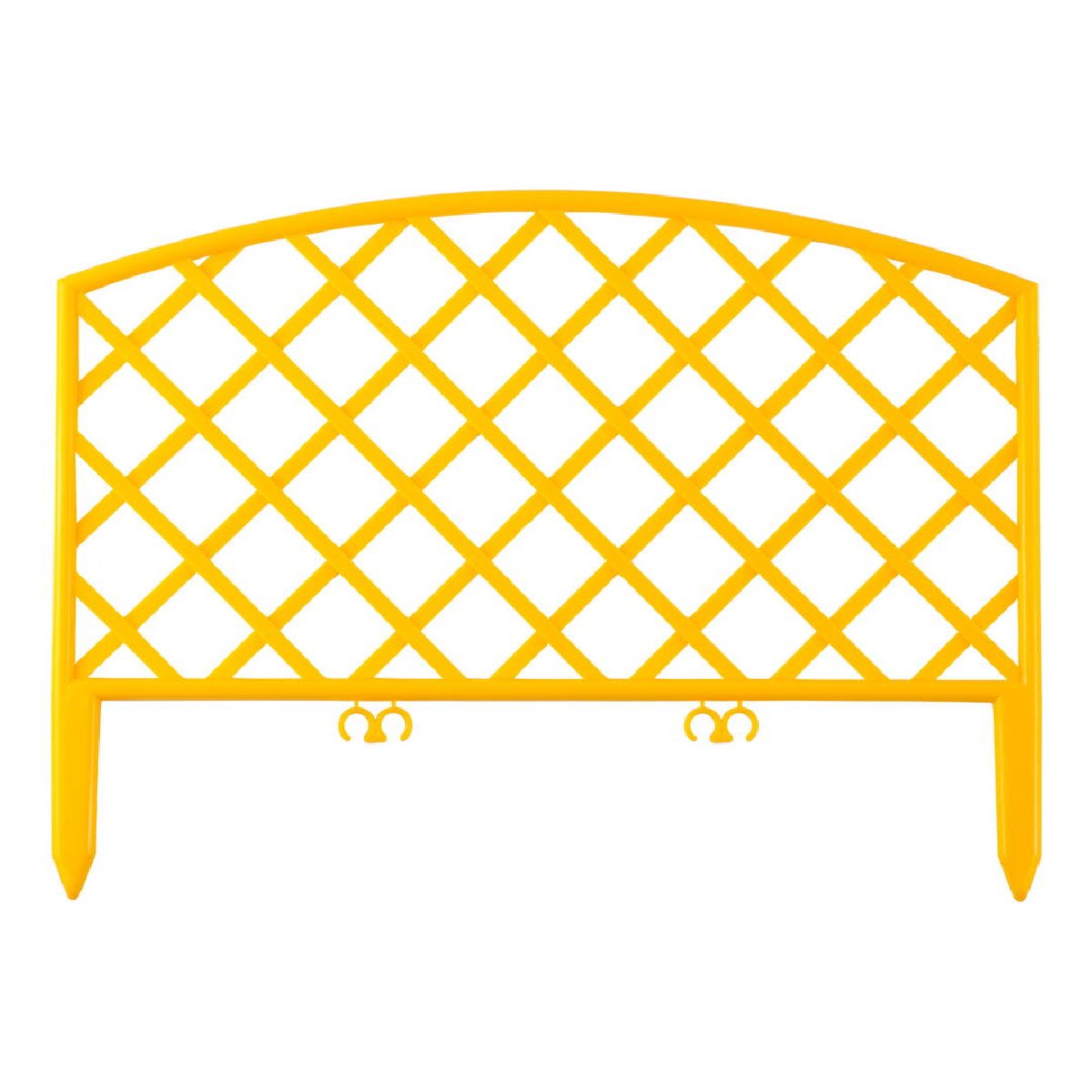 Декоративный забор GRINDA Плетень 28х320 см, желтый (422207-Y)