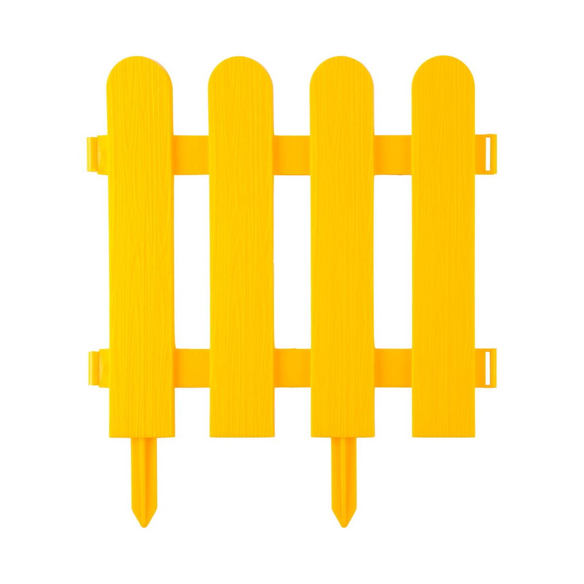 Декоративный забор GRINDA Штакетник 29х224 см, желтый (422209-Y)