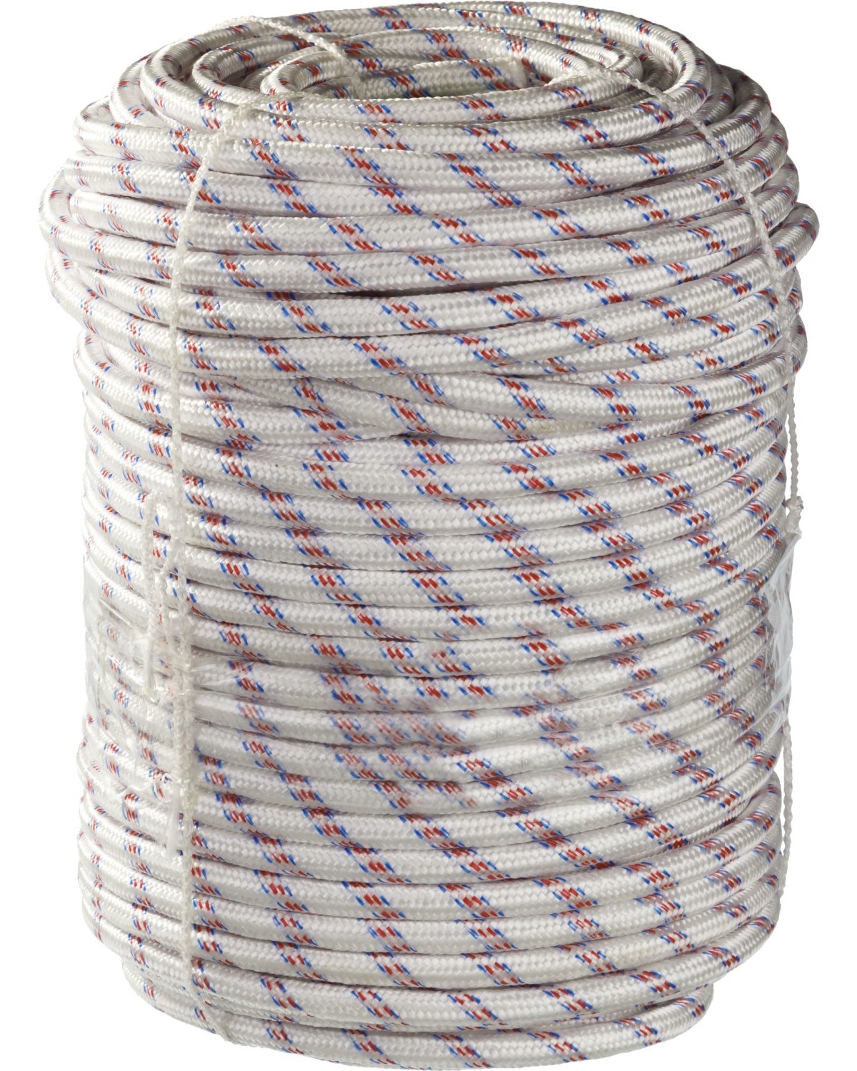 Полипропиленовый фал СИБИН 24-прядный d 12 мм 100 м плетеный с сердечником (50215-12)