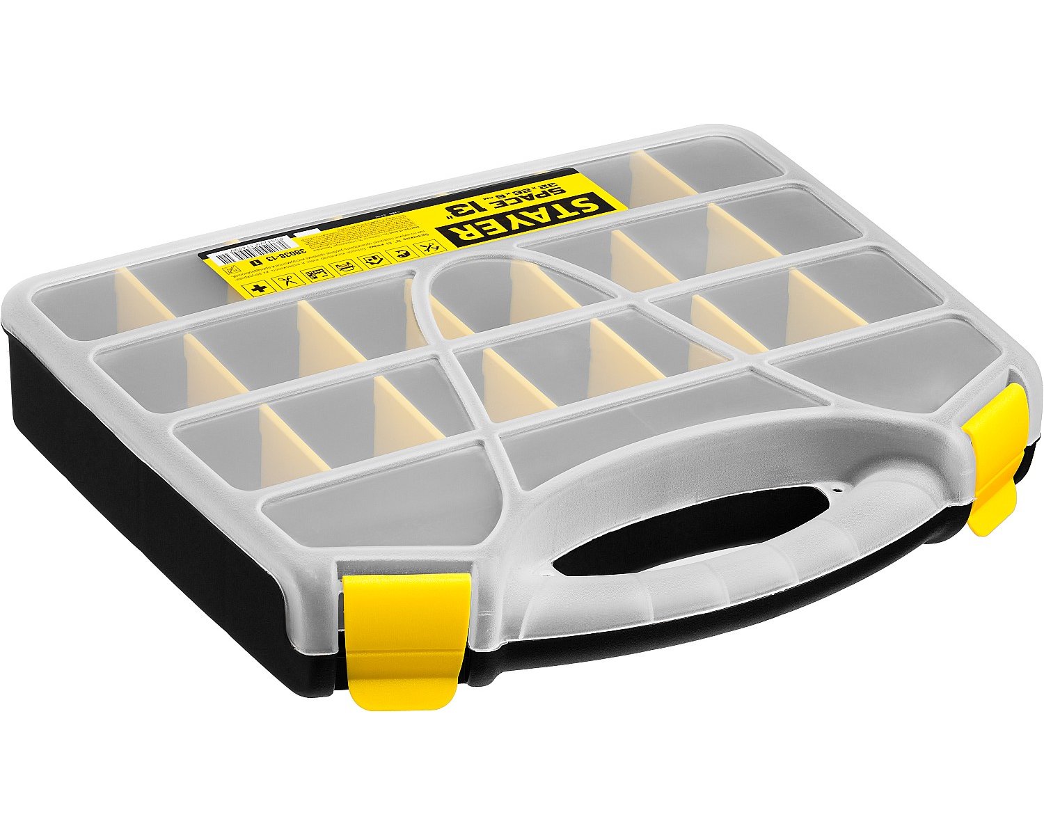 Пластиковый ящик для инструментов STAYER SPACE-13 320 х 260 х 50 мм (12.5 ) (38038-13_z01)