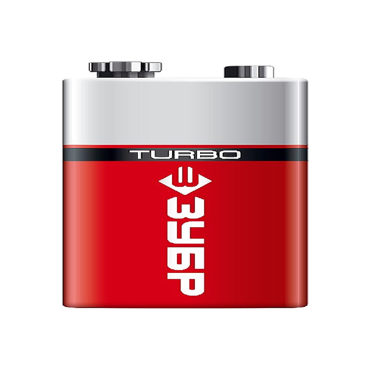 Щелочная батарейка ЗУБР Turbo 6LR61(крона) 1 шт (59219_z01)