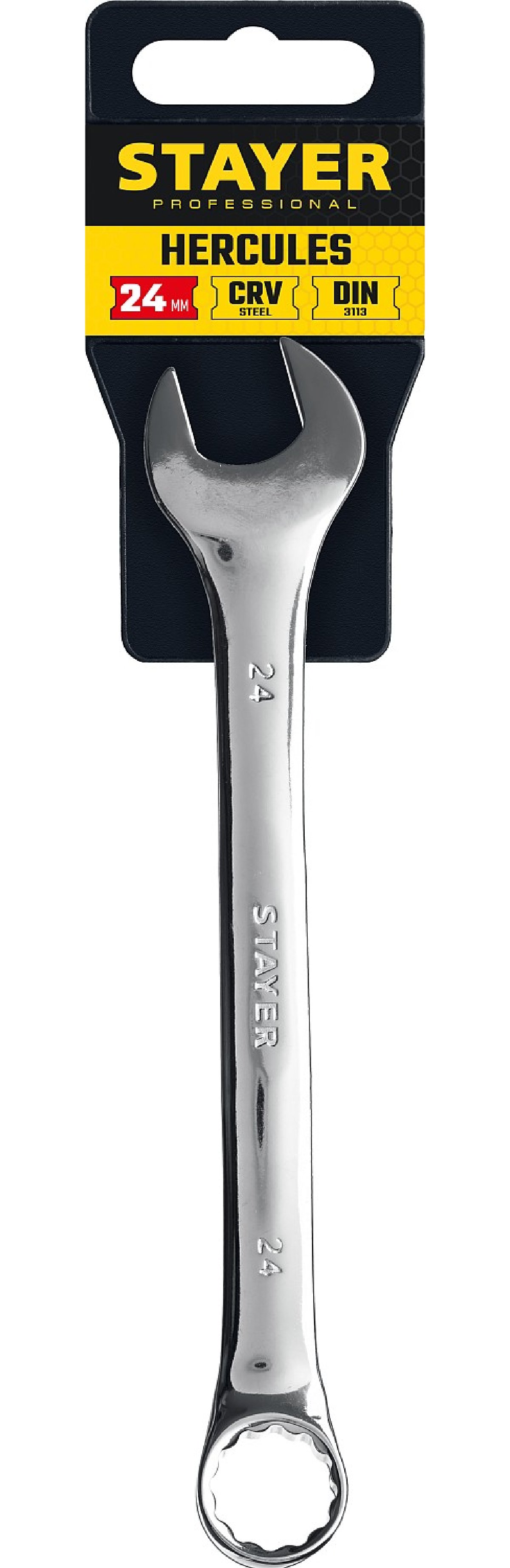 Комбинированный гаечный ключ STAYER HERCULES 24 мм (27081-24_z01)