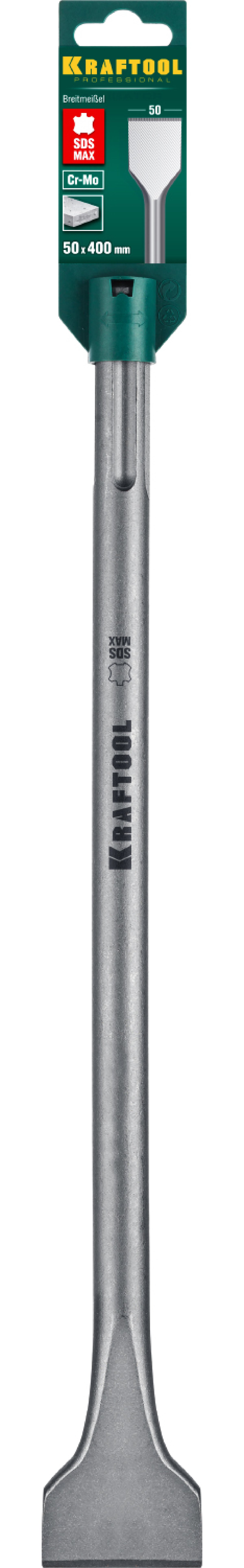 KRAFTOOL 400 мм, SDS-max, лопаточное зубило (29334-50-400_z01)