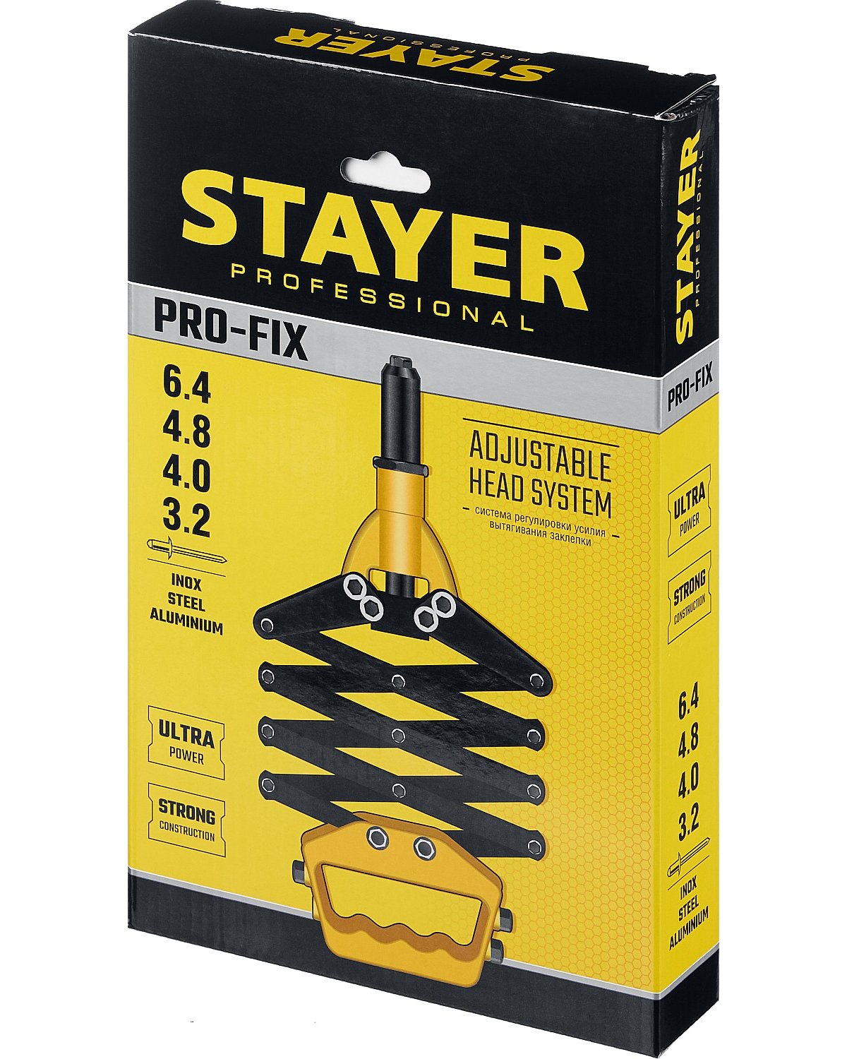 Заклепочник STAYER Professional PRO-FIX рычажно-складной (3115_z01)