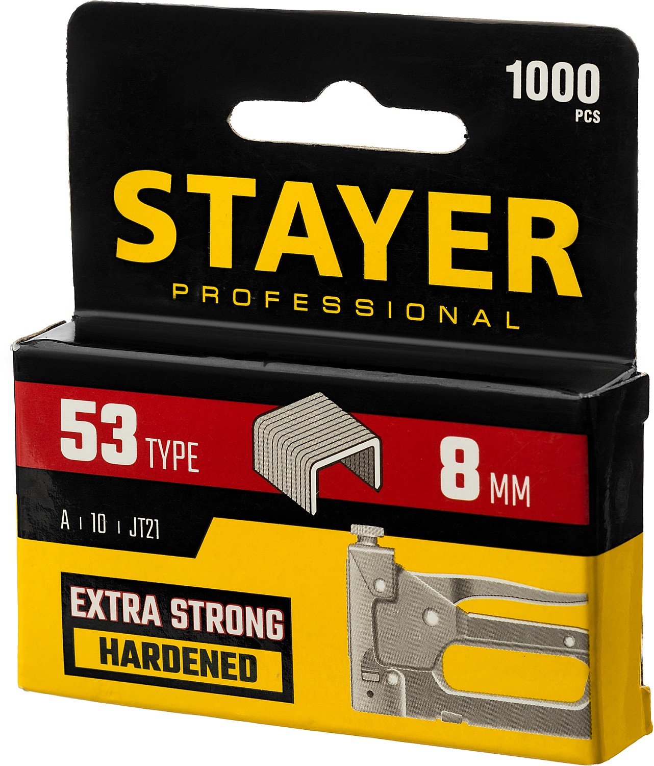 Скобы для степлера STAYER узкие тип 53 8 мм 1000 шт. (3159-08_z02)