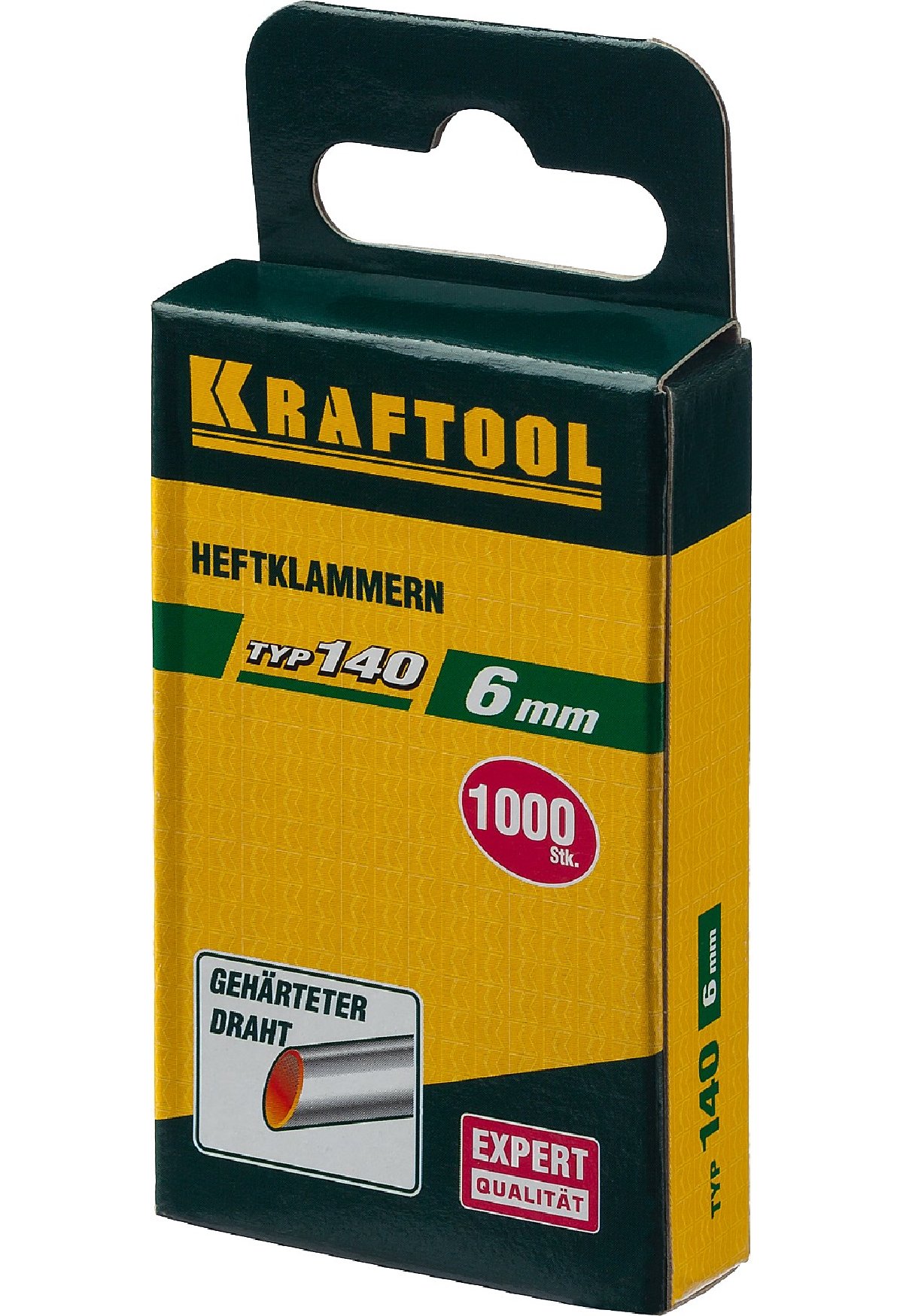 Скобы KRAFTOOL широкие тип 140 6 мм 1000 мм (31680-06)