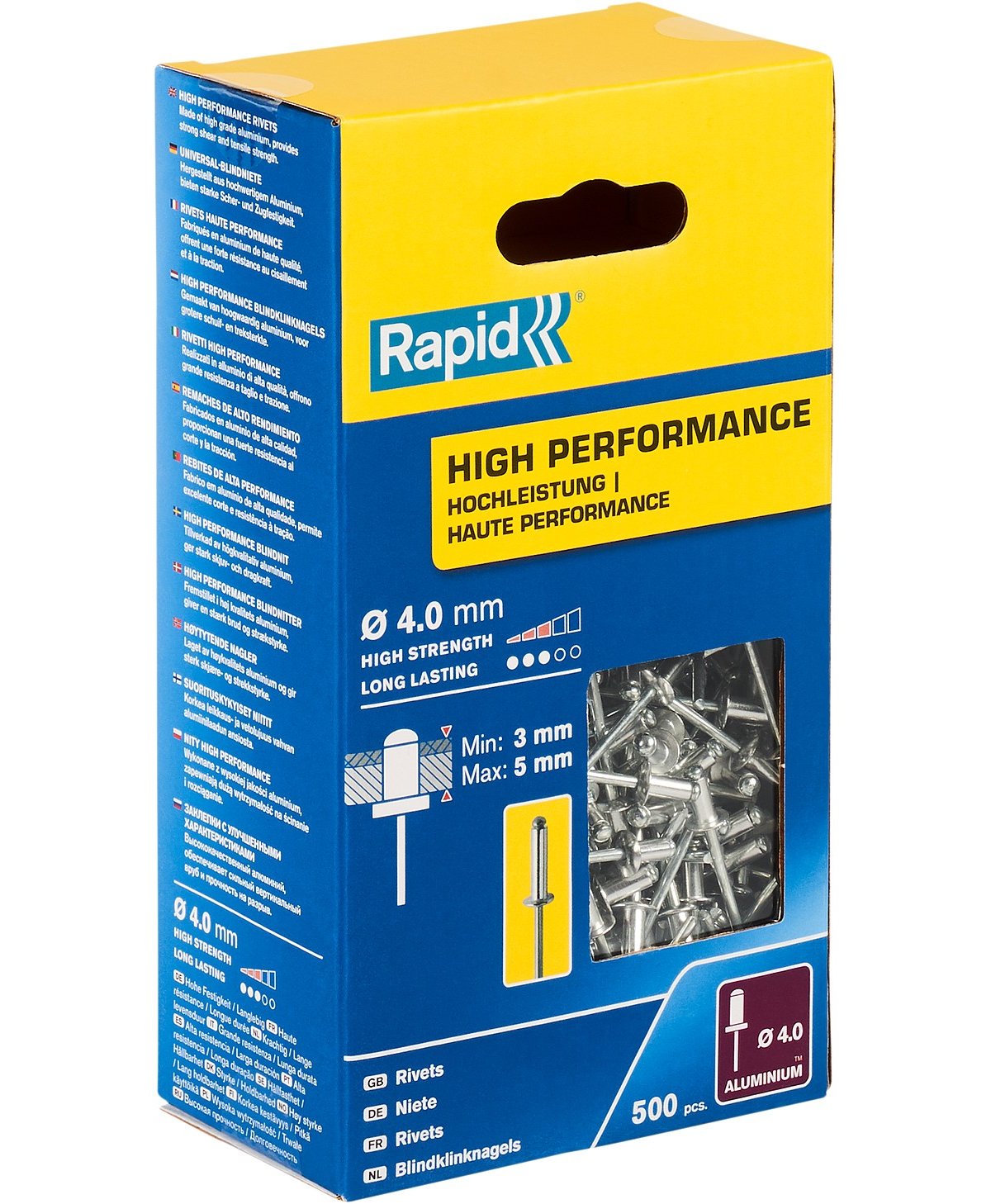 RAPID R High-performance-rivet    d4.0x8 , 500  (5001432)