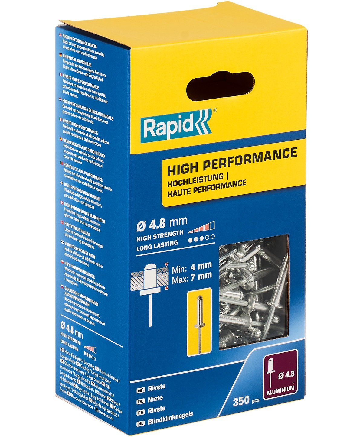 RAPID R High-performance-rivet    d4.8x10 , 350  (5001435)