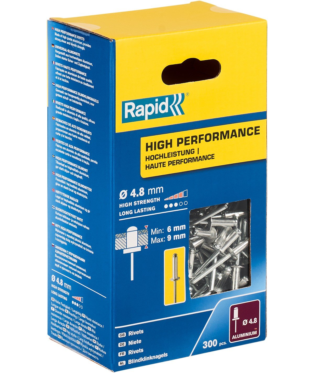 RAPID R High-performance-rivet    d4.8x12 , 300  (5001436)