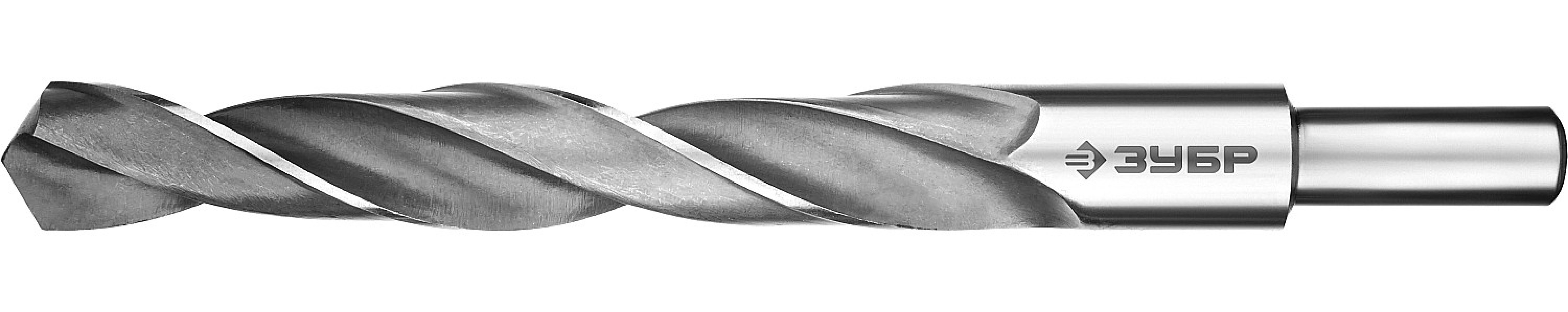 ЗУБР ПРОФ-В 17.0х184мм, Сверло по металлу, проточенный хвотосвик, сталь Р6М5, класс В, , Серия Профессионал (29621-17)