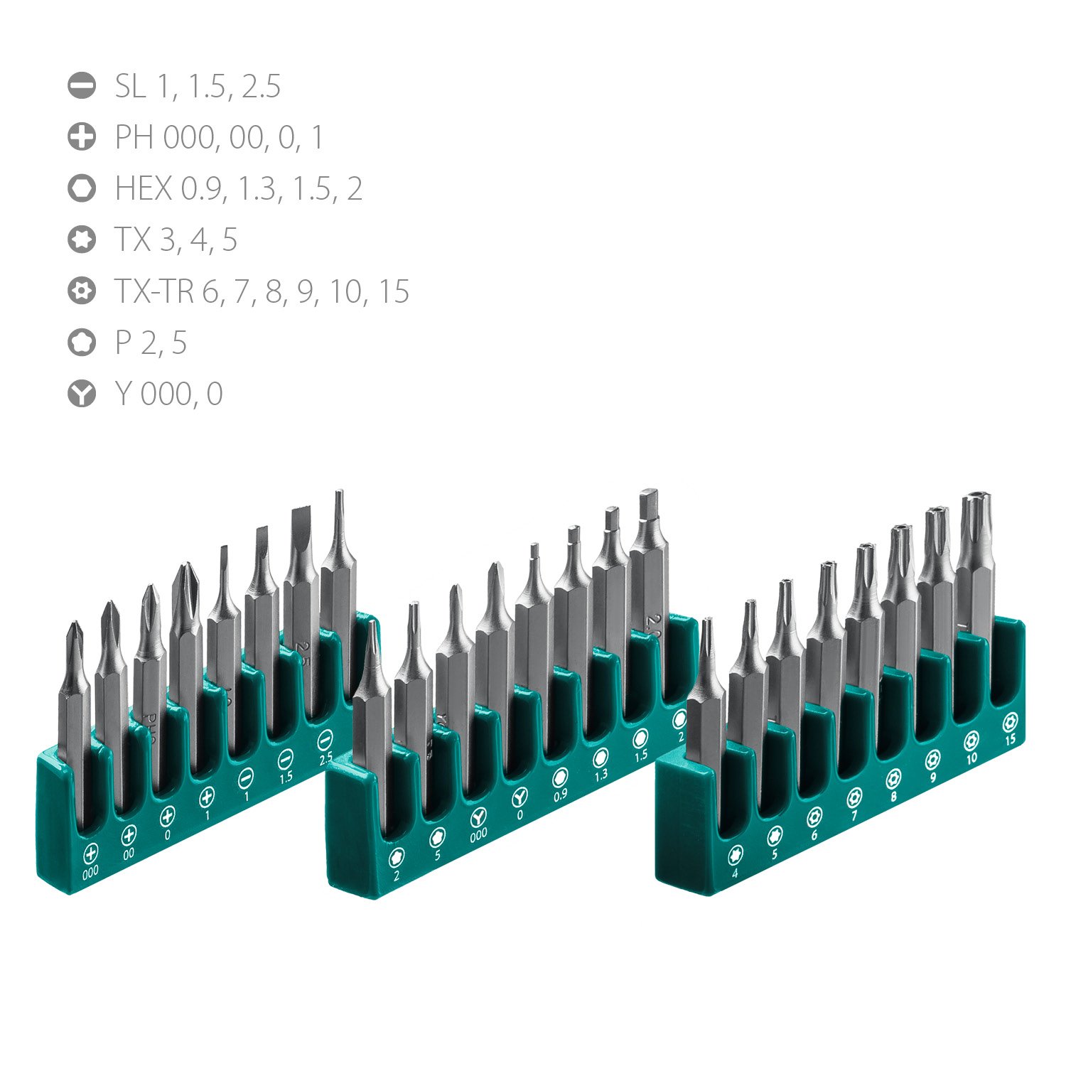 Precision-28 отвертка для точных работ со сменными битами 28 предм., KRAFTOOL (25677)