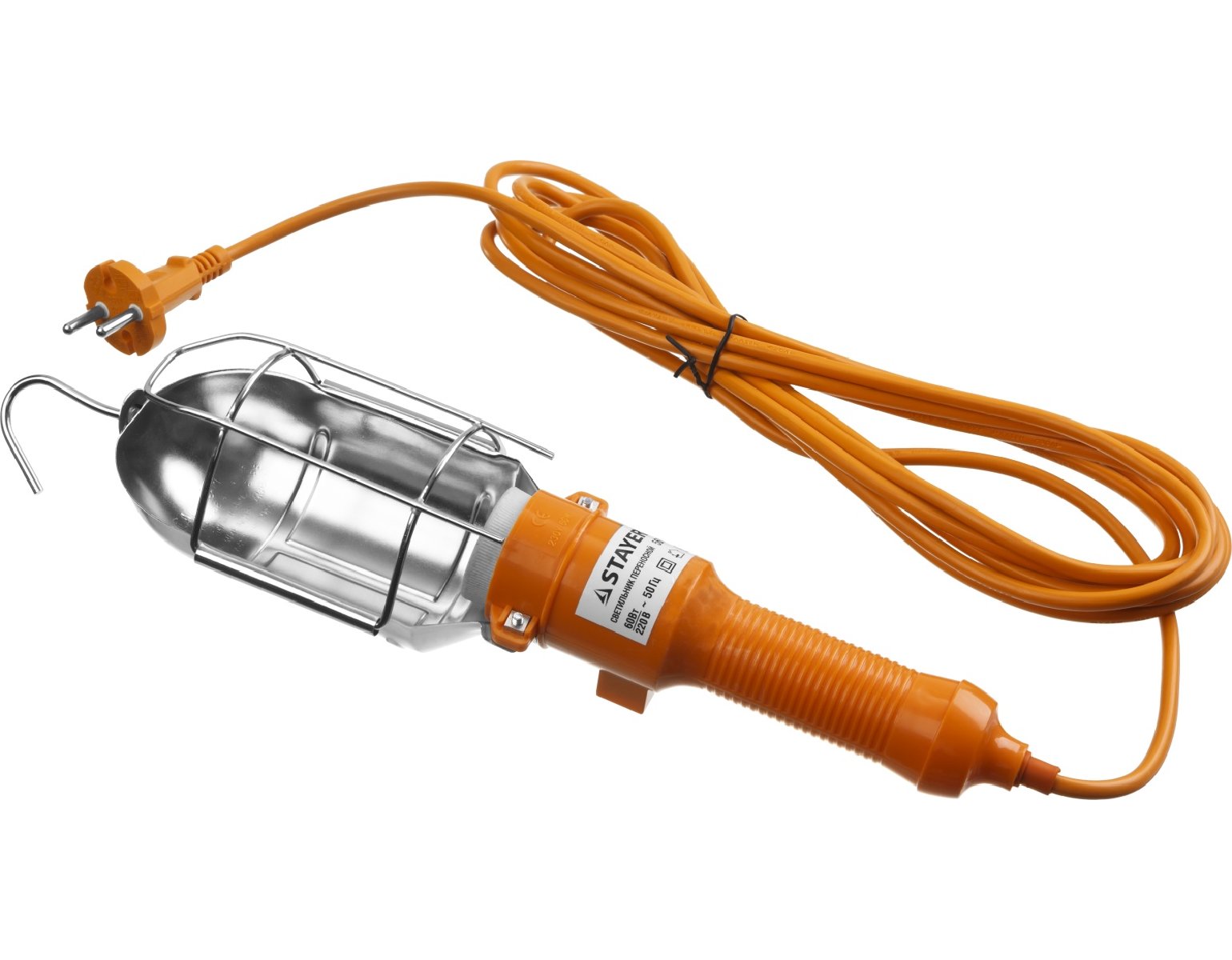 Переносной светильник STAYER MAXLight с выключателем 5 м 60 Вт (56061)