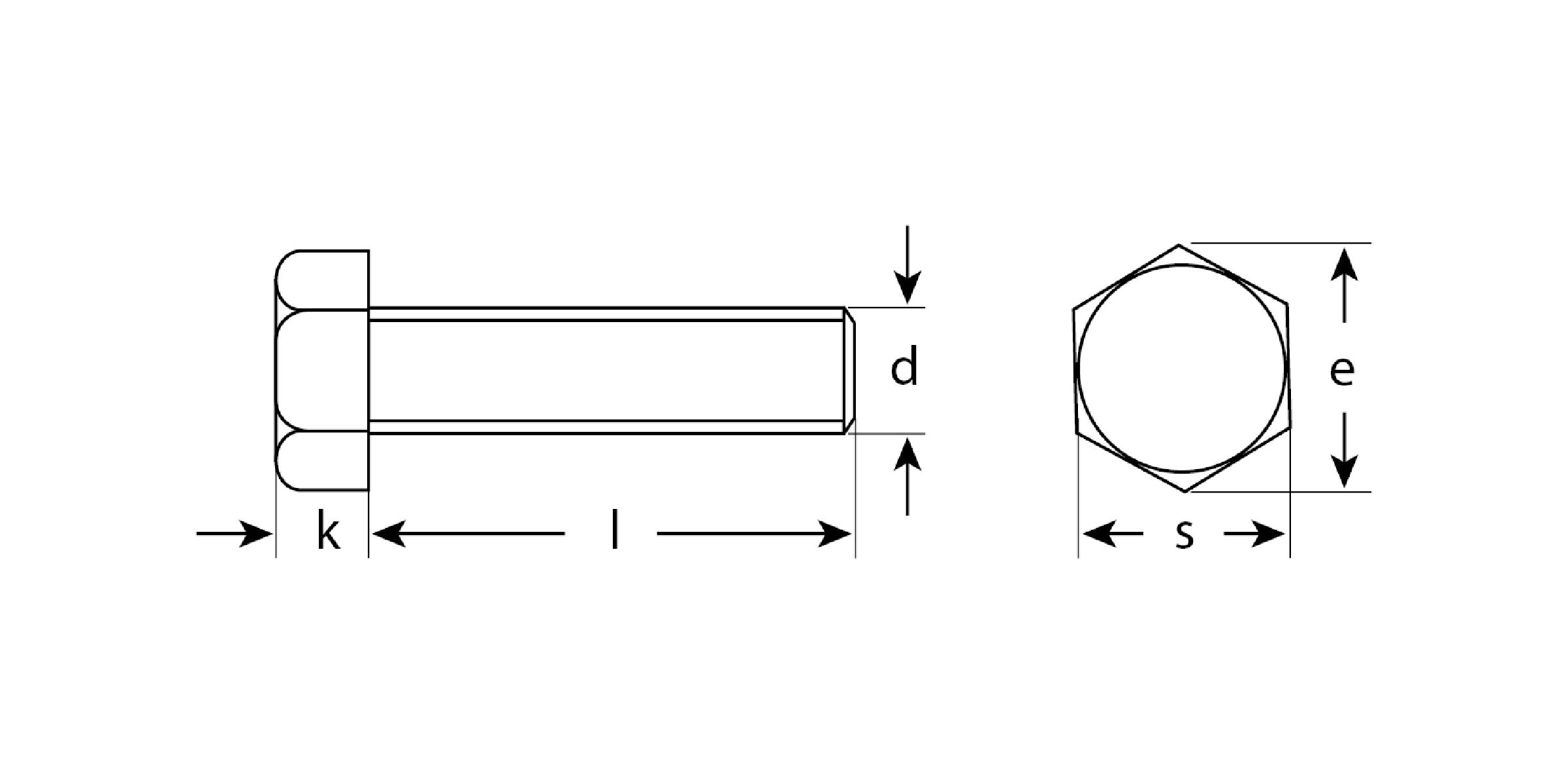 Болт ЗУБР ГОСТ 7798-70 кл. пр. 5.8 M12 x 80 мм 5 кг. (68 шт.) (303080-12-080)