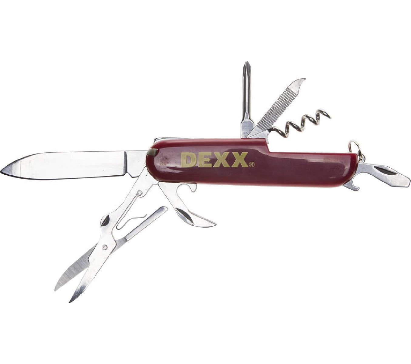 Многофункциональный нож DEXX 10 функций складной пластиковая рукоятка (47645)