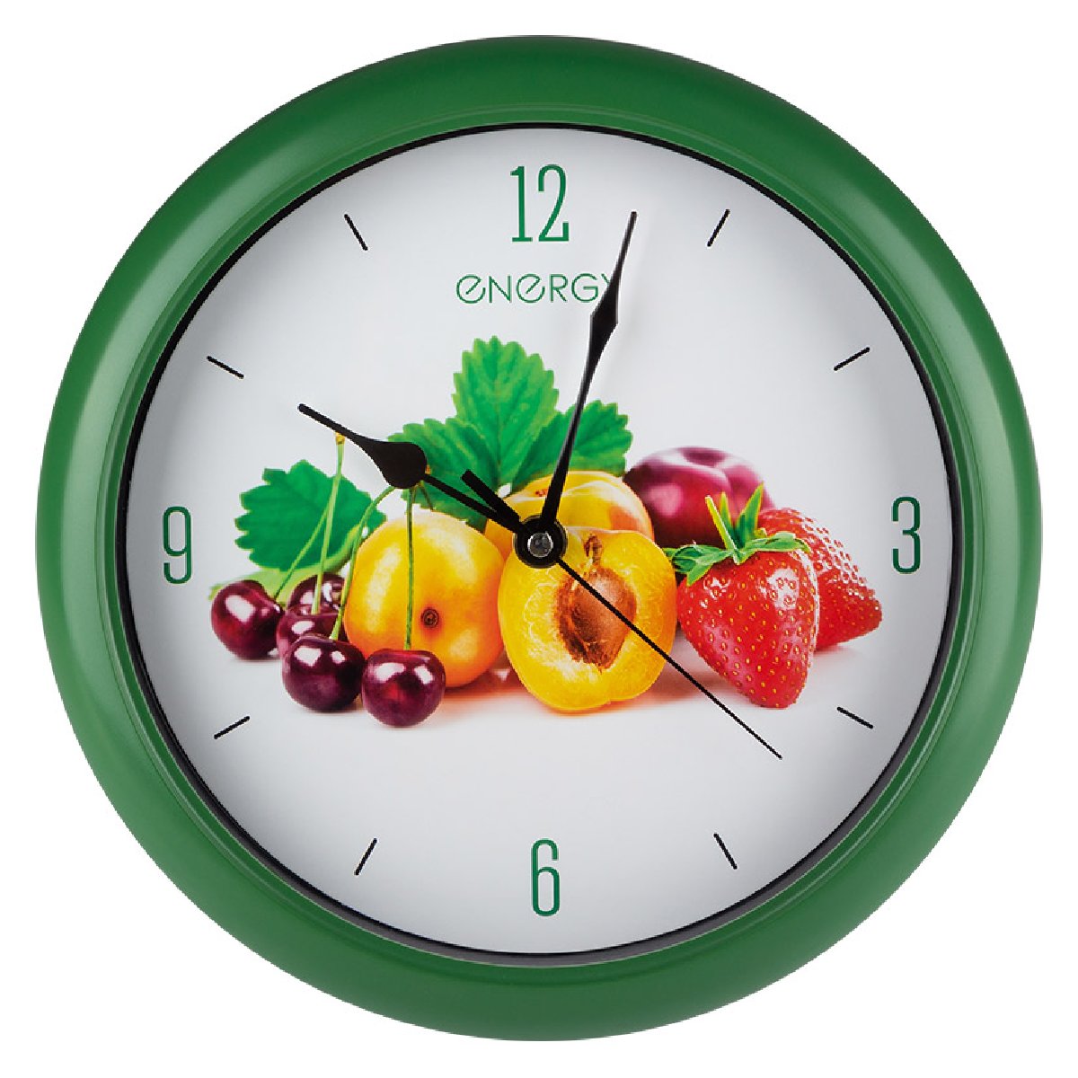 Часы настенные кварцевые ENERGY модель ЕС-112 фрукты (009485)