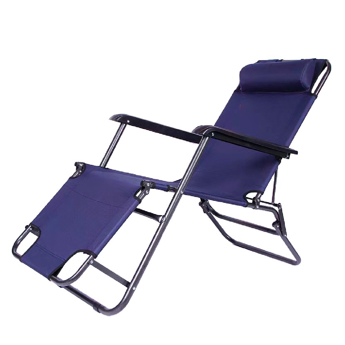 Кресло-шезлонг складное CHO-153 ECOS, синее (993136)