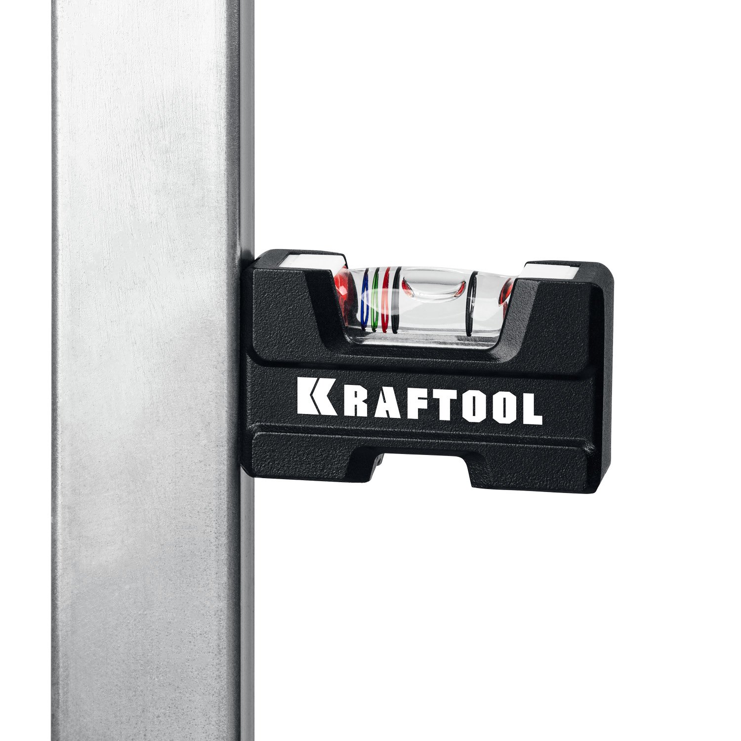 Компактный литой магнитный уровень Kraftool 76 мм 5-в-1 (34787)