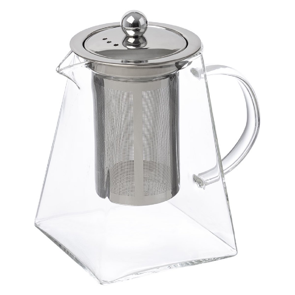 Чайник заварочный AROMA, объем 1 л, из боросиликатного стекла (105039)