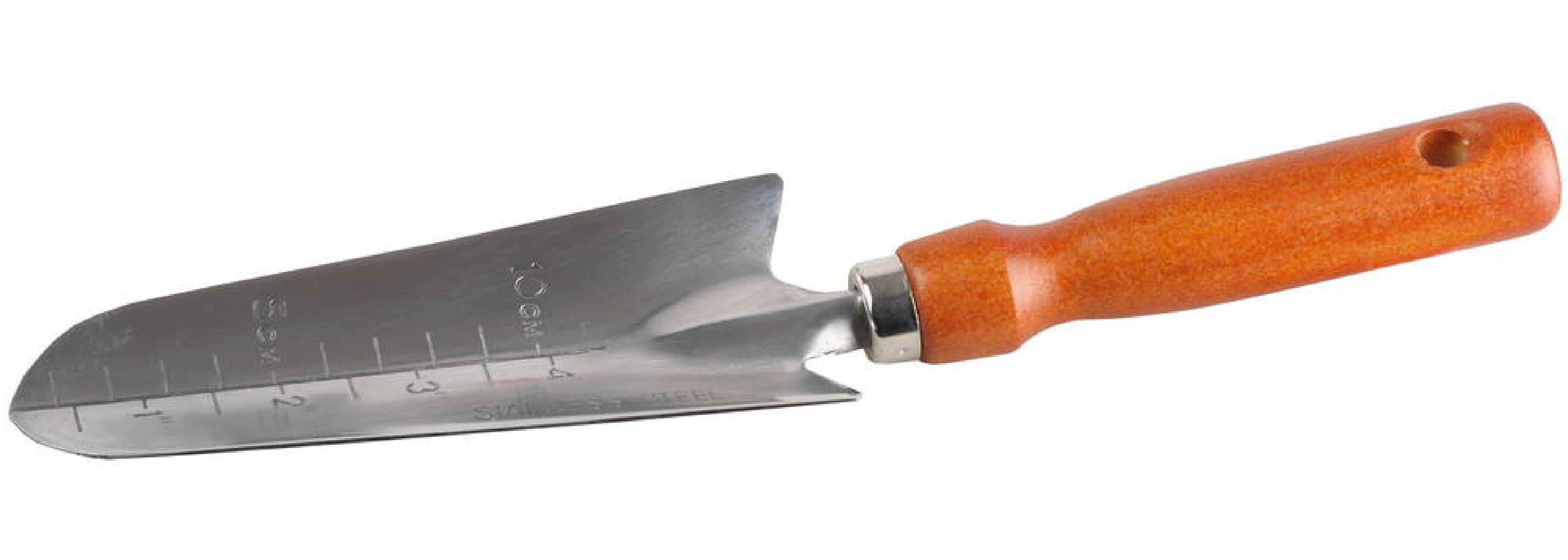 Посадочный совок GRINDA 290 мм, нержавеющая сталь, деревянная ручка (8-421113_z01)