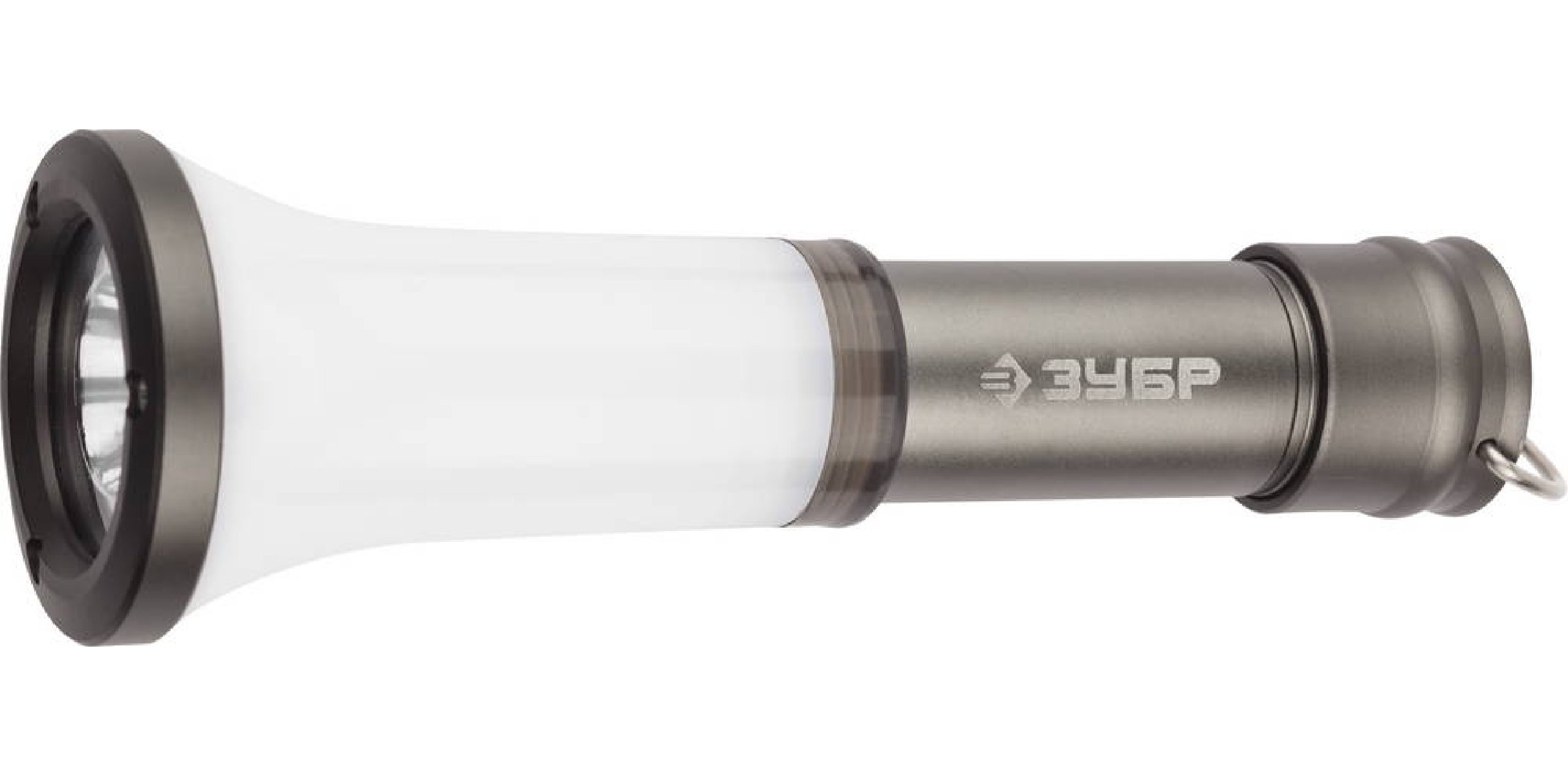 Светодиодный фонарь ЗУБР в алюминиевом корпусе 15 LED (4000K) 3хААА (56205)