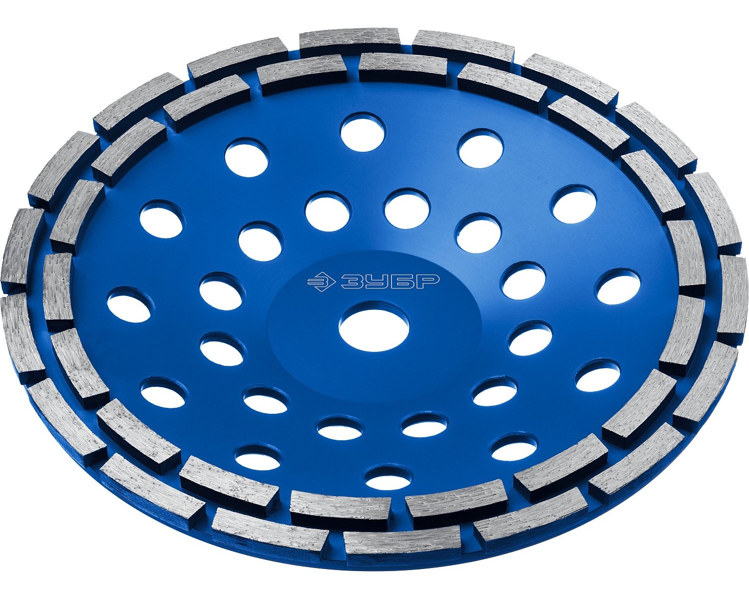 Двухрядная алмазная чашка ЗУБР d 230 мм, Профессионал (33372-230_z01)
