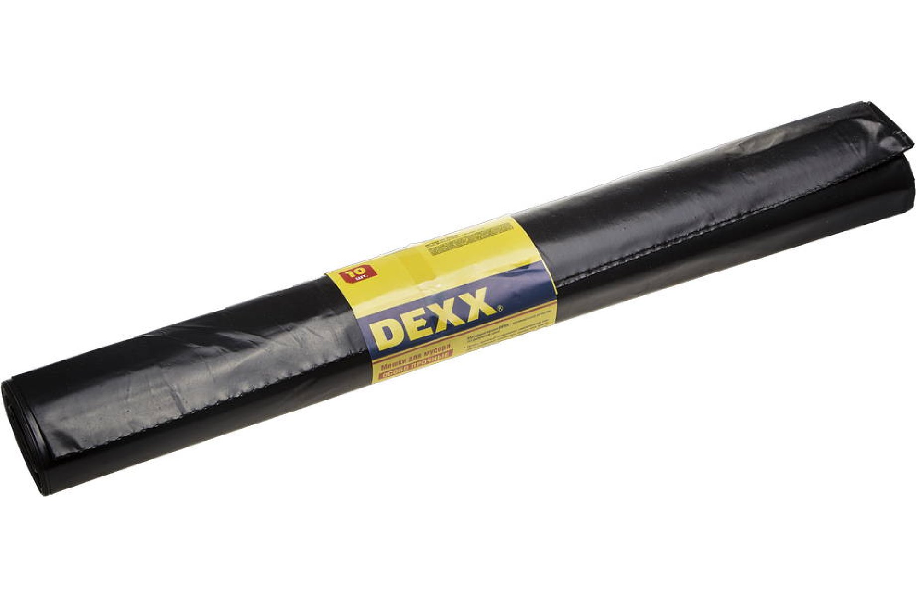 Мусорные мешки DEXX 180л, 10шт, особопрочные, черные, (39151-180)