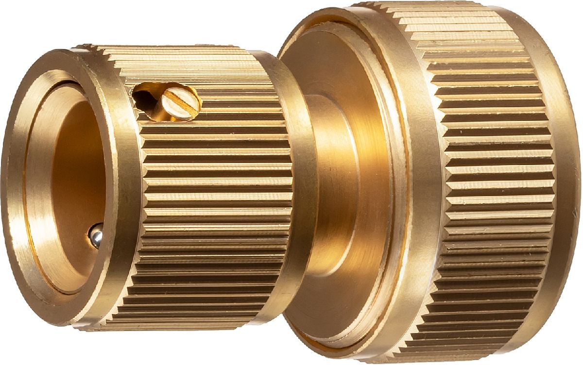Соединитель быстросъемный GRINDA PROLine BC-34 для шланга, 3 4 , из латуни (8-426126_z02)