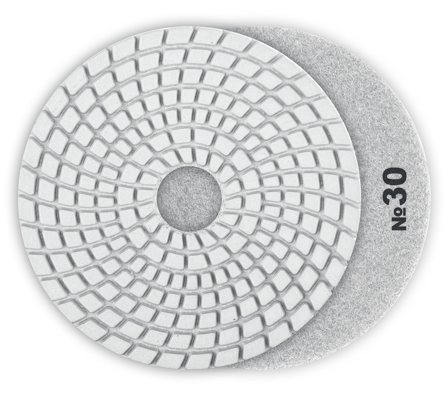 ЗУБР 125мм N30 алмазный гибкий шлифовальный круг (Черепашка) для мокрого шлифования (29867-030)