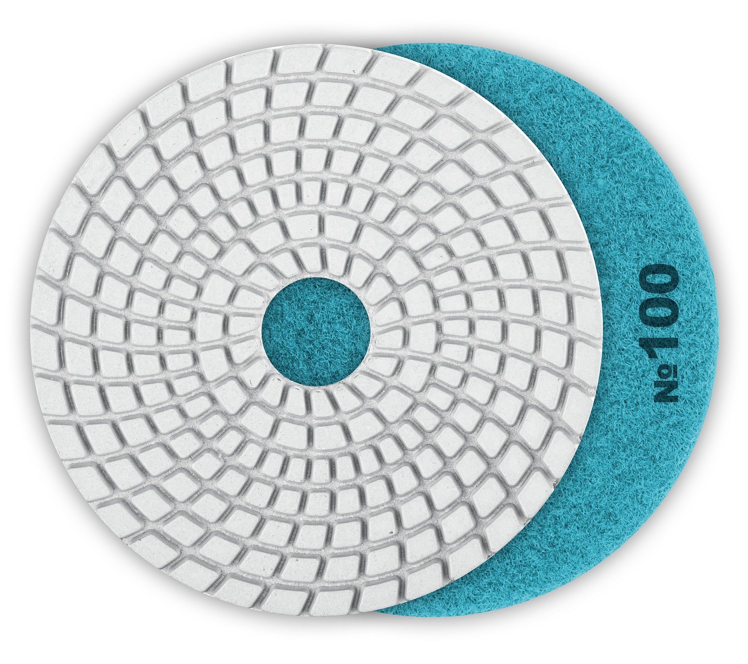 ЗУБР 125мм N100 алмазный гибкий шлифовальный круг (Черепашка) для мокрого шлифования (29867-100)