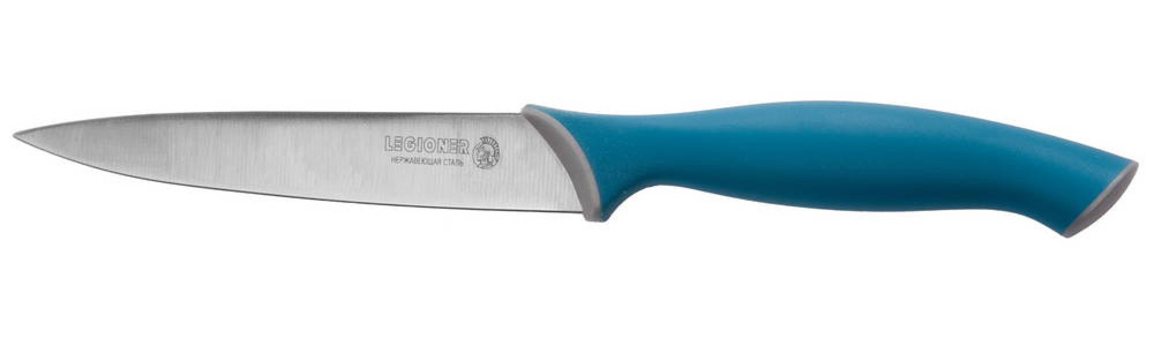 Универсальный нож LEGIONER Italica 125 мм нержавеющее лезвие эргономичная рукоятка (47964)