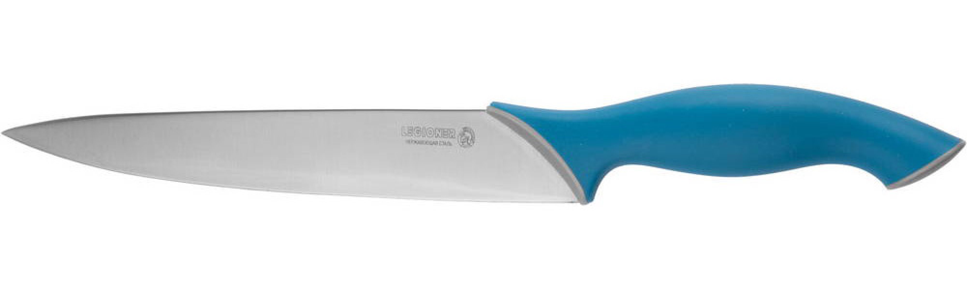 Нарезочный нож LEGIONER Italica 200 мм нержавеющее лезвие эргономичная рукоятка (47963)