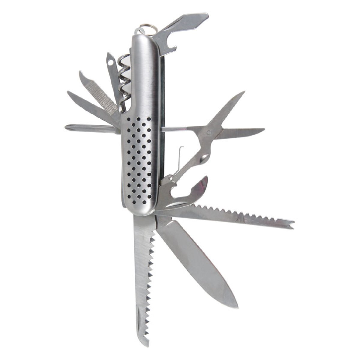 Нож складной многофункциональный Ecos SR061 11 в 1, 17.5см, нержавеющая сталь, блистер (325111)