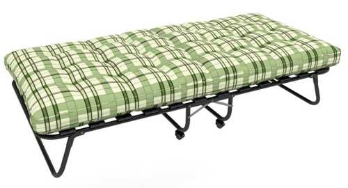 Раскладушка Изабелла (раскладная кровать на ламелях с матрасом) 1900х800х340 120кг