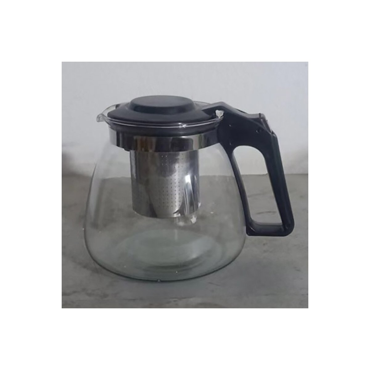Чайник заварочный CLASSICA, объем 1100 мл, из жаропр стекла с фильтром из нерж стали (910131)