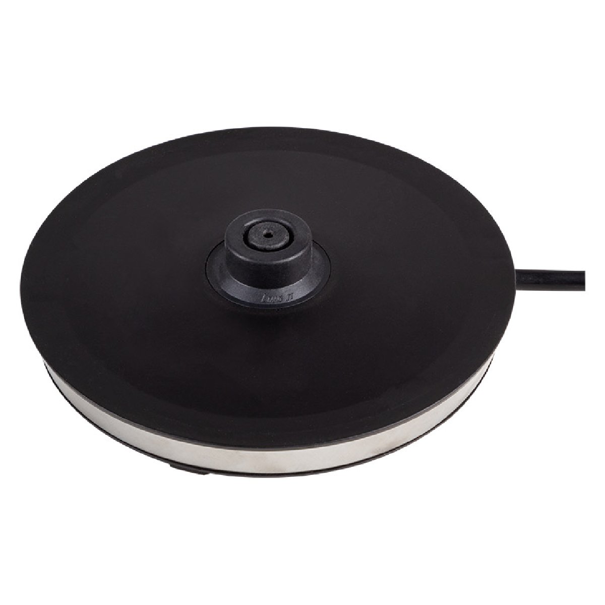 Energy E-262 чайник электрический дисковый, 1.7л, 2200Вт, стеклянный, черный (153233)