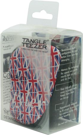 Расческа для волос TANGLE TEEZER COMPACT Styler, Английский флаг