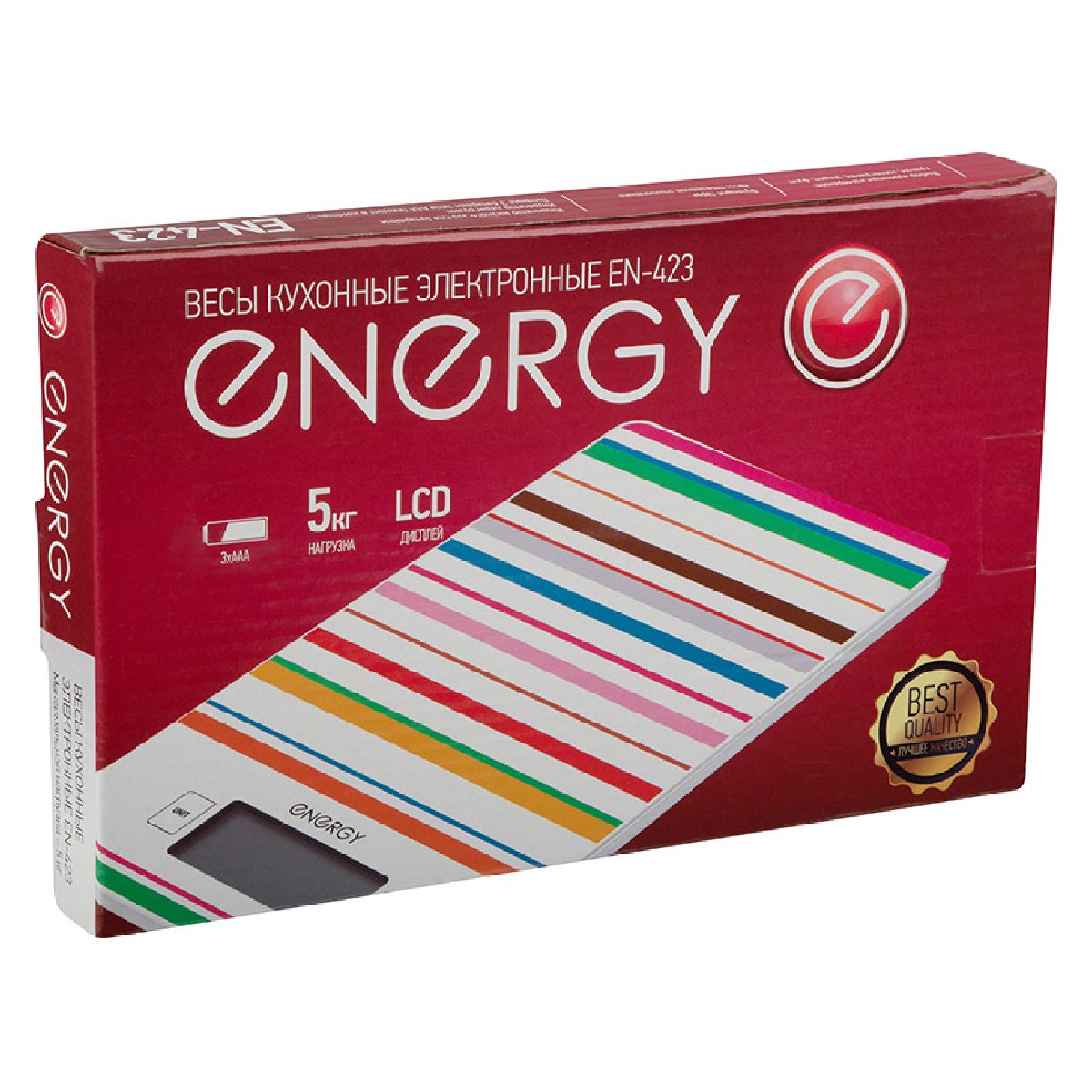 Energy EN-423 Электронные кухонные весы 5кг 1г (полоска)