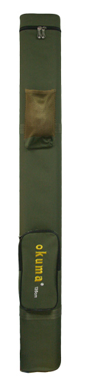 Чехол-футляр для удочек Okuma (жесткий)-1.35м c карманом