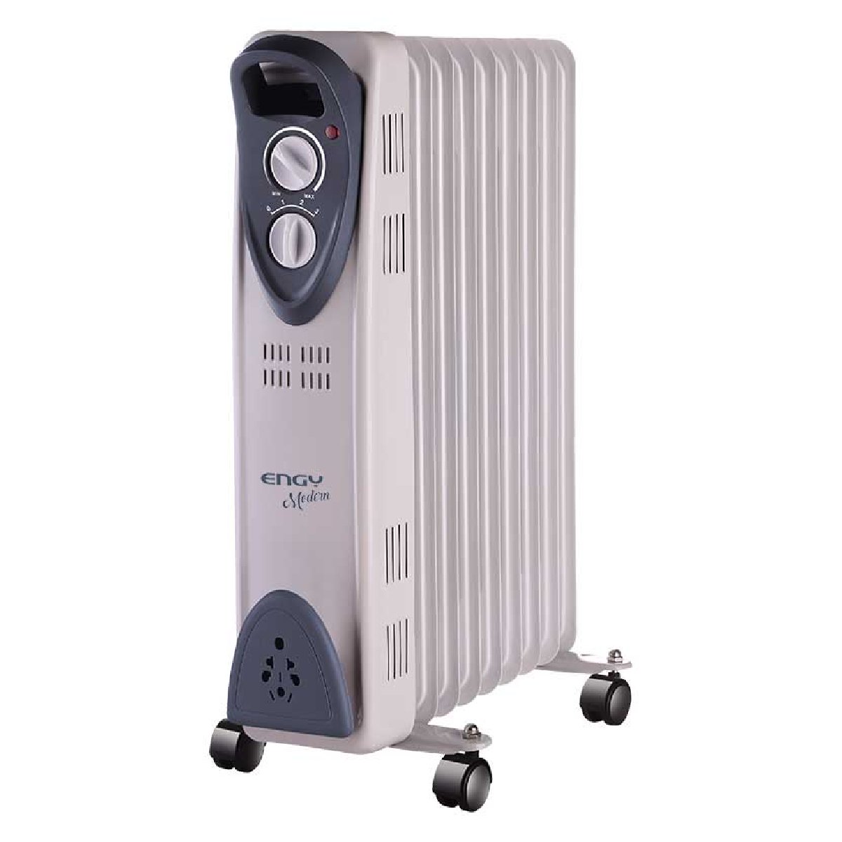 Масляный радиатор Engy EN-2209 Modern (9 секций 2000Вт) белый (015121)