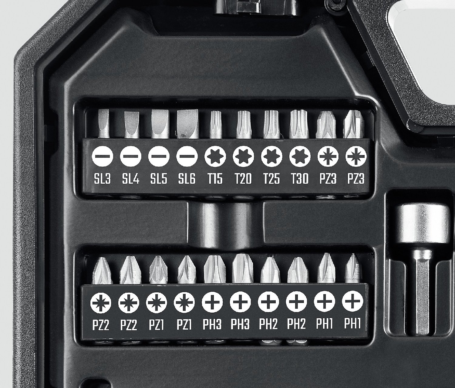 STAYER Unix-63 63 предмета, Универсальный комбинированный набор (29720-H63) (29720-H63)