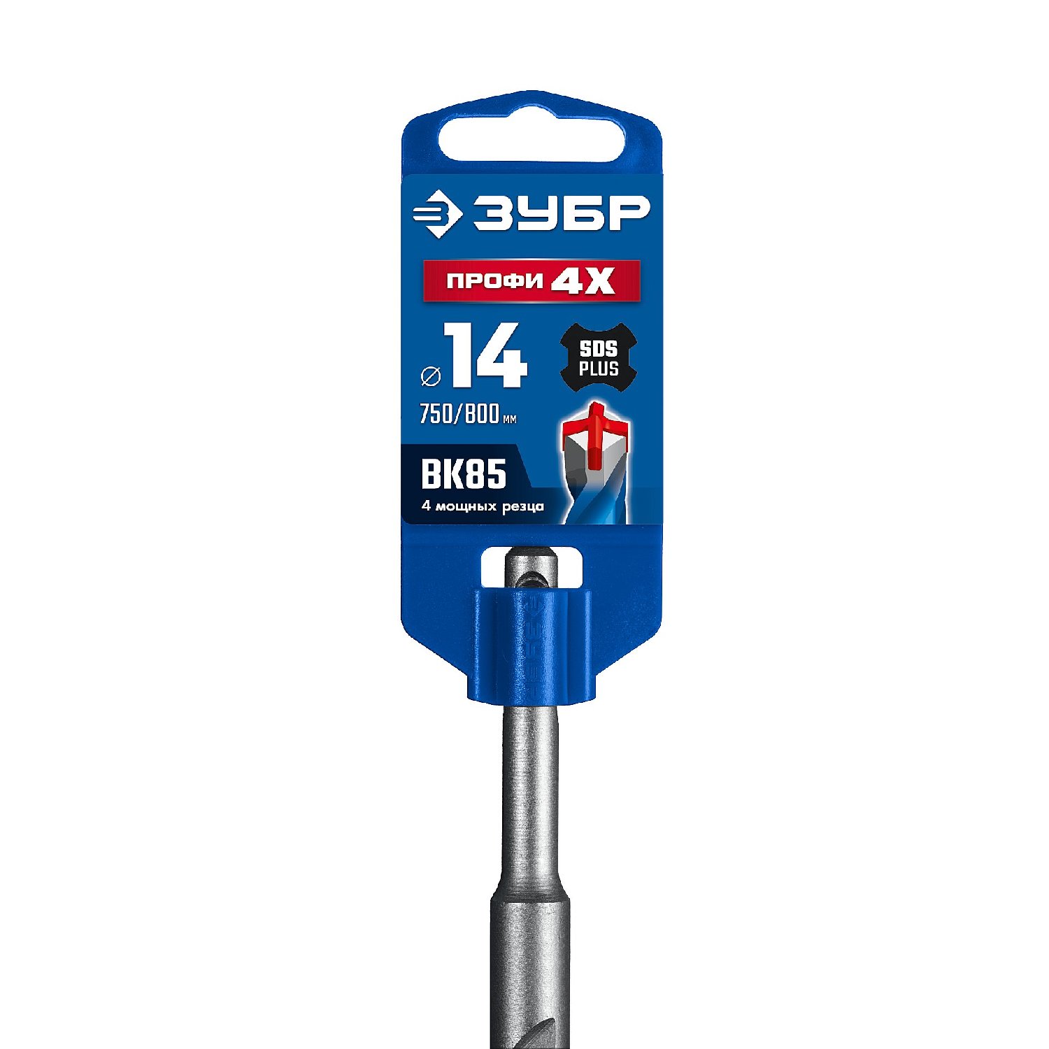 ЗУБР ПРОФИ-4Х 14x800 мм, SDS-plus бур (29313-800-14) (29313-800-14)