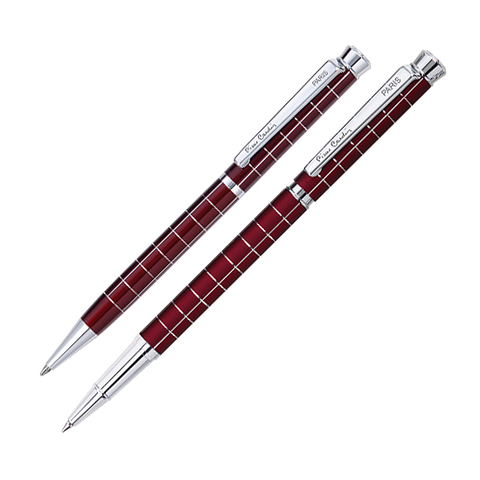 Набор подарочный Pierre Cardin Pen and Pen-Red, ручка шариковая + ручка роллер (PC0954BP RP)