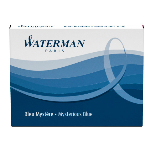 Waterman Чернила (картридж), синий, 8 шт в упаковке (S0110860)