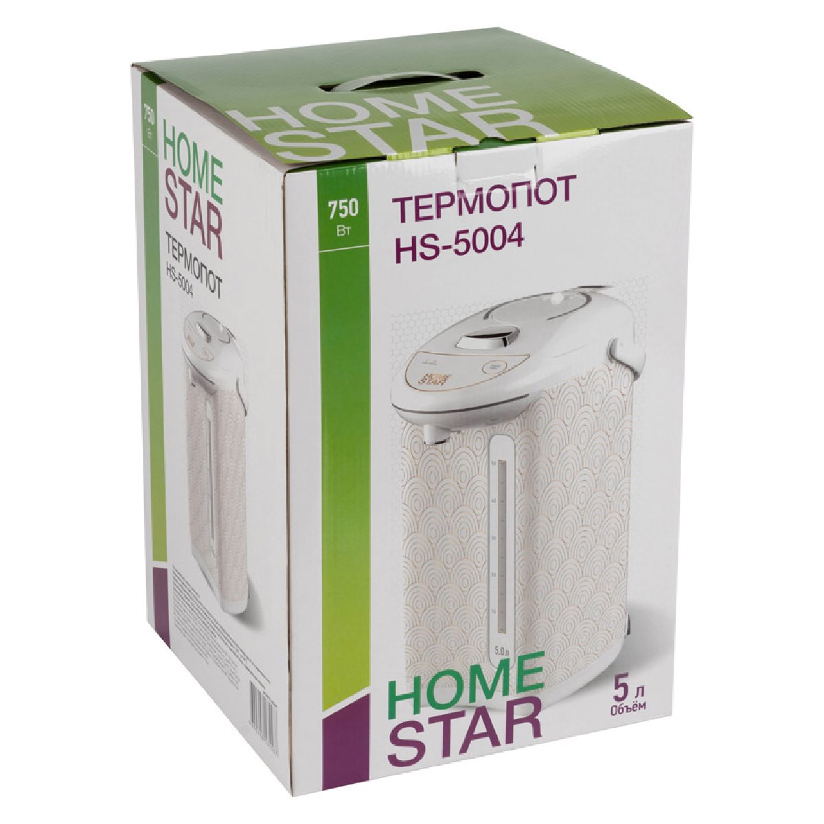 Электрочайник-термос (термопот) Homestar HS-5004 5л (005461)