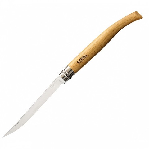 Нож филейный Opinel N15, рукоять из дерева бука (000519)Купить